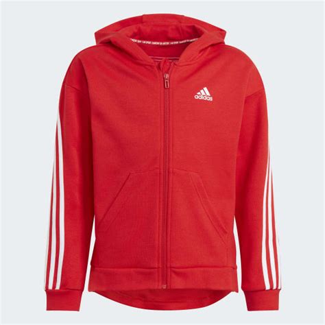 adidas kapuzenjacke jungen rot|Kapuzenjacken für Kinder .